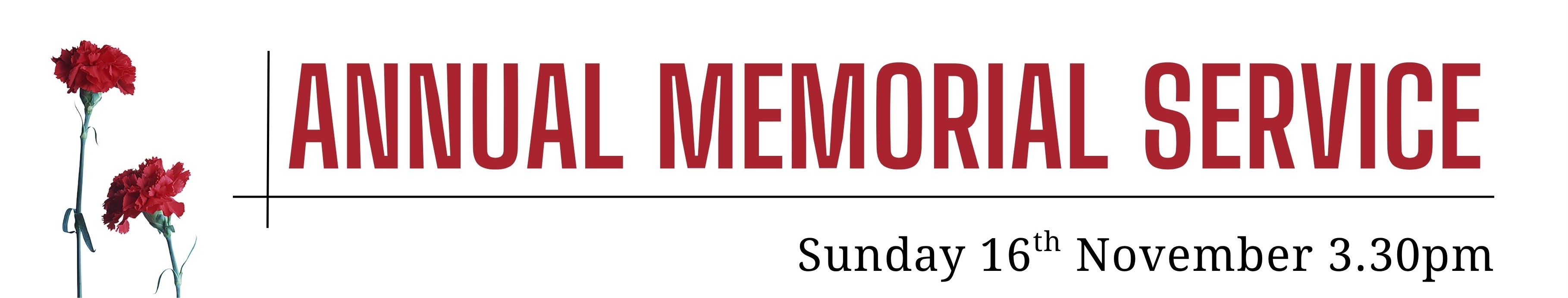 Memorial service event page he